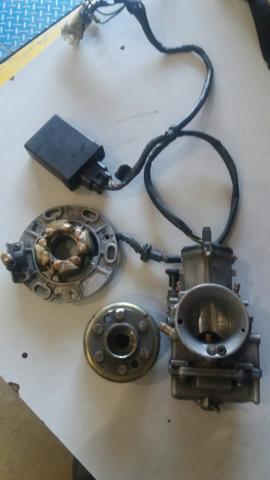 Ignição e carburador de yamaha yz - 2007