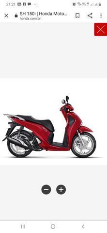 Honda sh150 R$10.000 - 2018