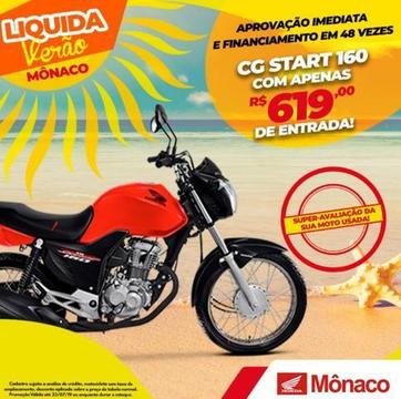 Moto Start 160, partida elétrica 19/19 - 2019