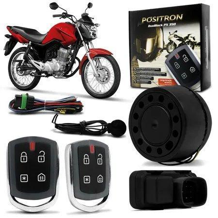 Alarme Moto Universal Positron Duoblock PRO G8 Função Presença e Movimento