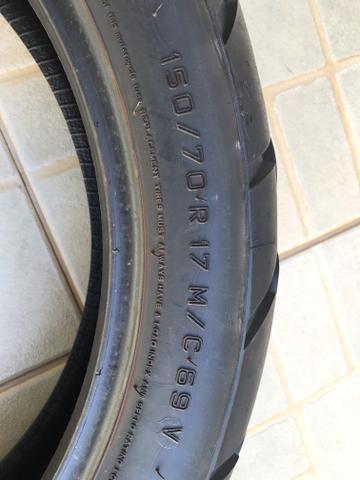 Pneu moto traseiro tourance 150/70 R17