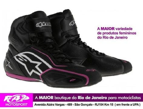 Tenis Alpinestars Stella Faster 2 Impermeável Fap Motosport