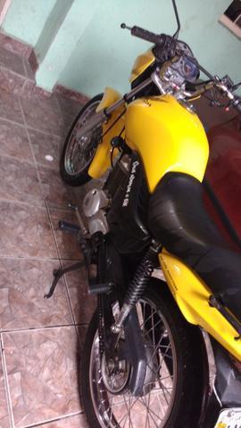 Honda cg titã ex 150 mix 13/13 flex amarela frente carenada - 2013