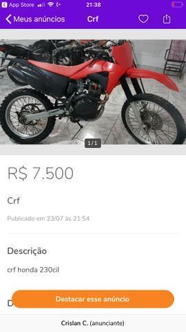 Crf 230 ano 2014 - 2014