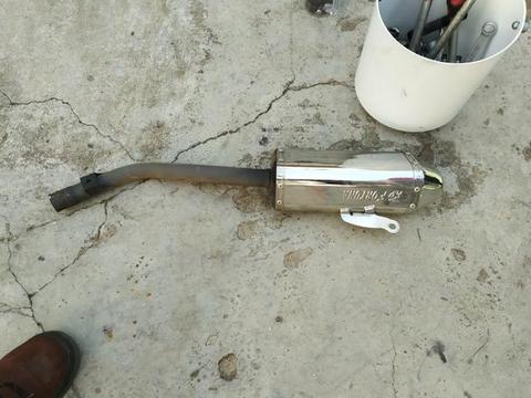 Escapamento Fortuna bros160/xre190