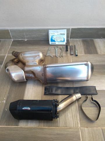 CBR 600F Conjunto ponteira esportiva e silêncioso