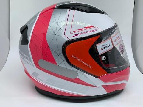 Capacete Ls2 Rapid FF353 Candie Rosa claro