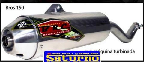 Escape cano Brc Bros 160 Honda promoção entrega oferta Saturno