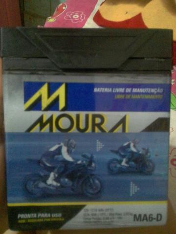 Bateria moura semi novade 6Ah