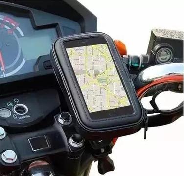 Suporte Prova D Agua Celular Bike Bicicleta Moto Gps