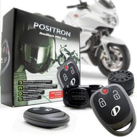 Alarme Moto Positron Pro 350 Duoblock G8 Universal Sensor de Presença