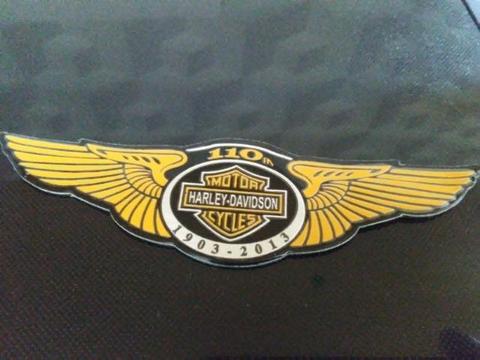 Adesivo Harley Davidson Comemorativo 110 anos