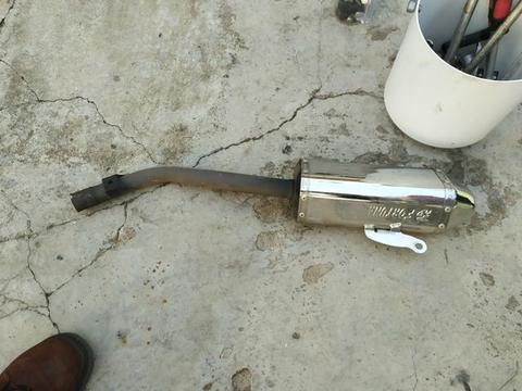 Escapamento Fortuna Bros 160 xre 190