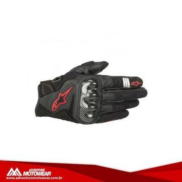 Luva Alpinestars Smx-1 Air V2 Preto/Vermelho