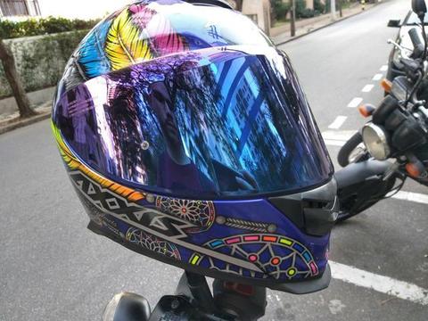 Capacete Axxis Eagle Dreams - Azul