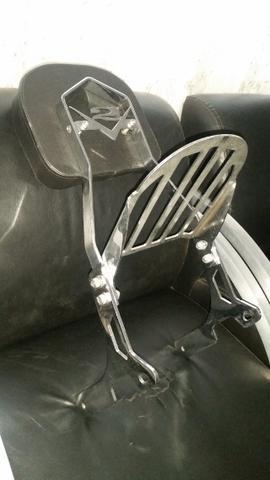 Sissy Bar Cromado V2 - Harley Davidson