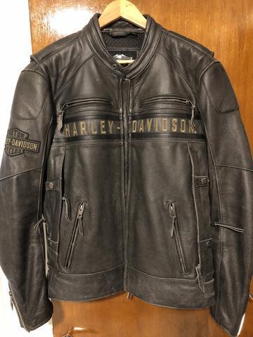 Jaqueta couro Harley Davidson original