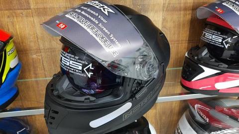 Capacete Norisk FF302 sv Ridic FOSCO PRETO