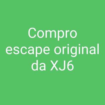 Quero escape original da XJ6