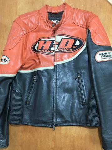 Jaqueta de couro Harley Davidson TAM M