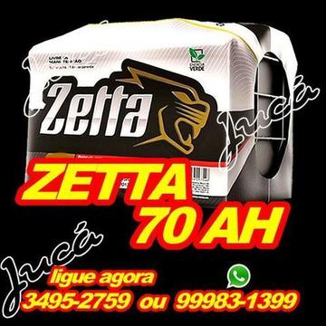 Bateria Zetta 70 com entrega e instalação Grátis