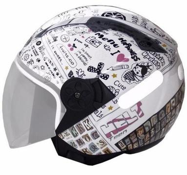 Capacete moto - Helt grafismo