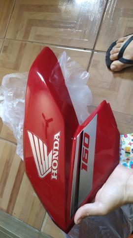 Troco abas do tanque fan 160 por escape esportivo