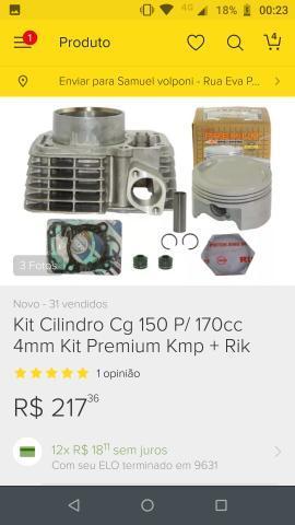 Kit 150 p/ 170 4mm premium