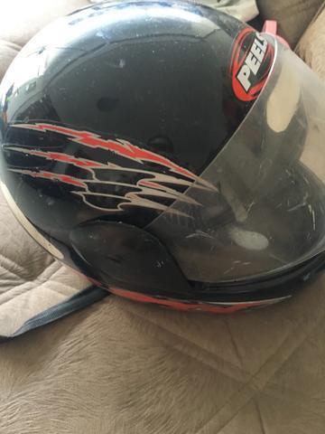 Capacete de motociclista