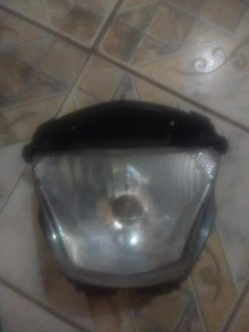 Farol Bloco Óptico Honda Xre 300 - Lâmpada De Brinde