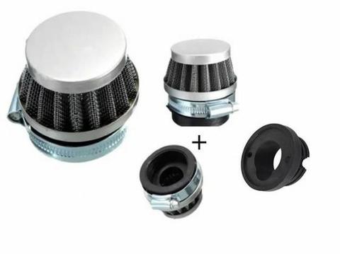 Filtro Ar Mini Moto, Quadriciclos Patinetes + coletor filtro