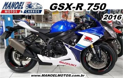 GSX-R 750 W Srad- 2016 - Azul - 2016