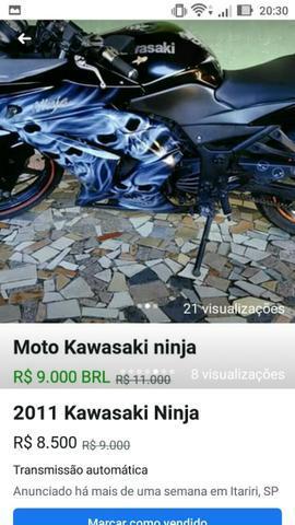 Moto Kawasaki ninja 250 - 2011