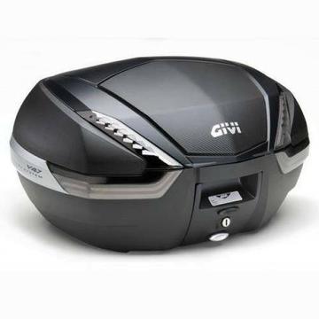 Bau Traseiro Givi Monokey 47 Litros Preto E Lente Fume