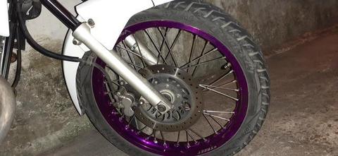 Aros viper 18 com 2 pneus bons
