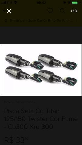 Piscas Cb 300 XRE 300 e cg titan 125/150 twister