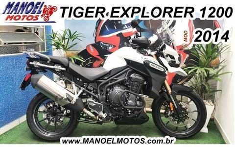 Tiger Explorer 1200 cc - 2014 - Branca - 2014