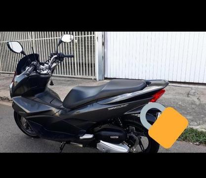 Moto Honda PCX 150 - 2017 - Cinza - 2017