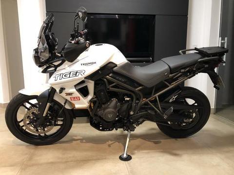 Triumph Tiger 800 XRx 18/18 painel TFT - 2018