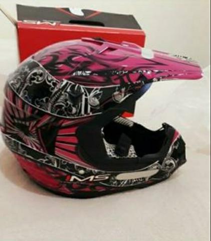 Capacete motocross nunca usado