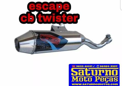 Escape cb twister promoção saturno entregas