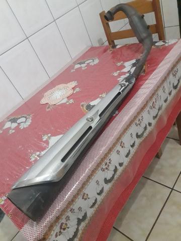 Vendo escapamento original da fan 125 2012