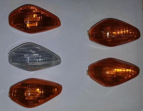 Lentes de setas da Honda com lâmpadas branca