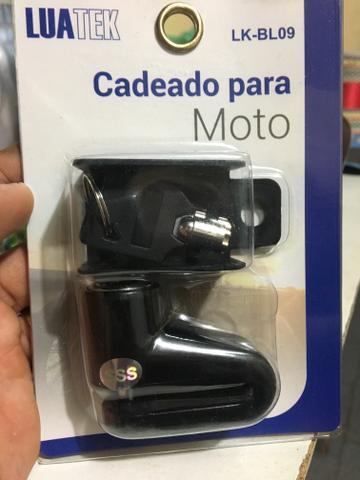 Cadeado moto freio a disco