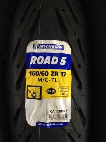Pneu Traseiro 160/60-17 Michelin Road5