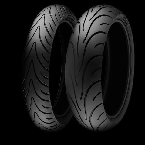 Pneu traseiro 180/55-17 Michelin Road2 - Hornet/ Cbr/ Xj6/ Srad entre outras