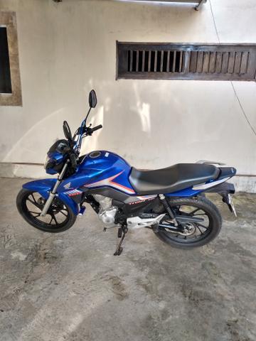 Vendo titan ex 2018 azul - 2018