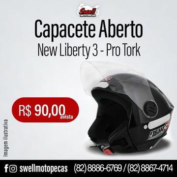 Capacete Aberto