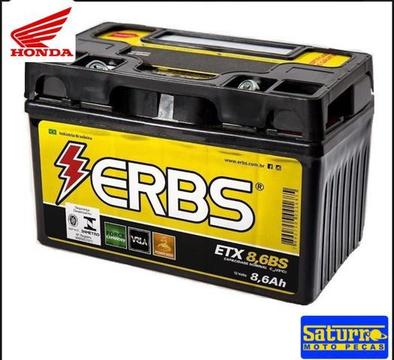 Bateria Erbs ytz10 8,6 hornet Cbr cb600 HONDA promoção entrega