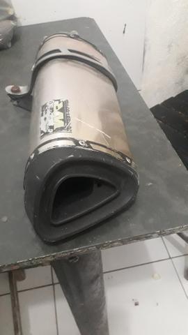 Cano v3 de alumínio pra Cb300 ou Se quiser adaptar pra outra moto da certo